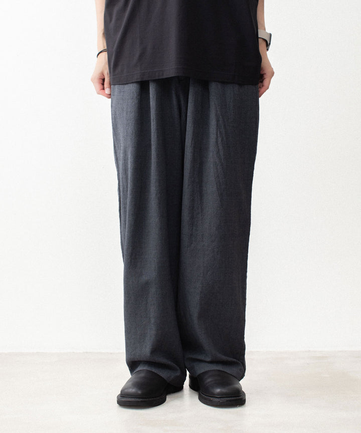 VEIN ヴェインのSHRINK WO CLOTH EASY TROUSERS - D.GRAYの公式通販サイトsession福岡セレクトショップ