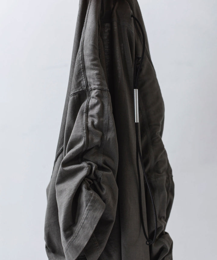 VEIN ヴェインの100/3 SUEDE JERSEY DISTRESSED VESSEL S/S TEE - GRAYの公式通販サイトsession福岡セレクトショップ