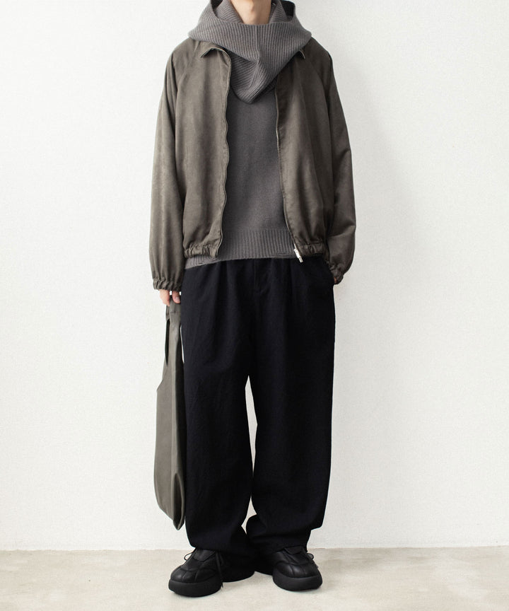 VEIN ヴェインのWOOL CASHMERE KNIT DISTRESSED PULLOVER - KHAKI GRAYの公式通販サイトsession福岡セレクトショップ