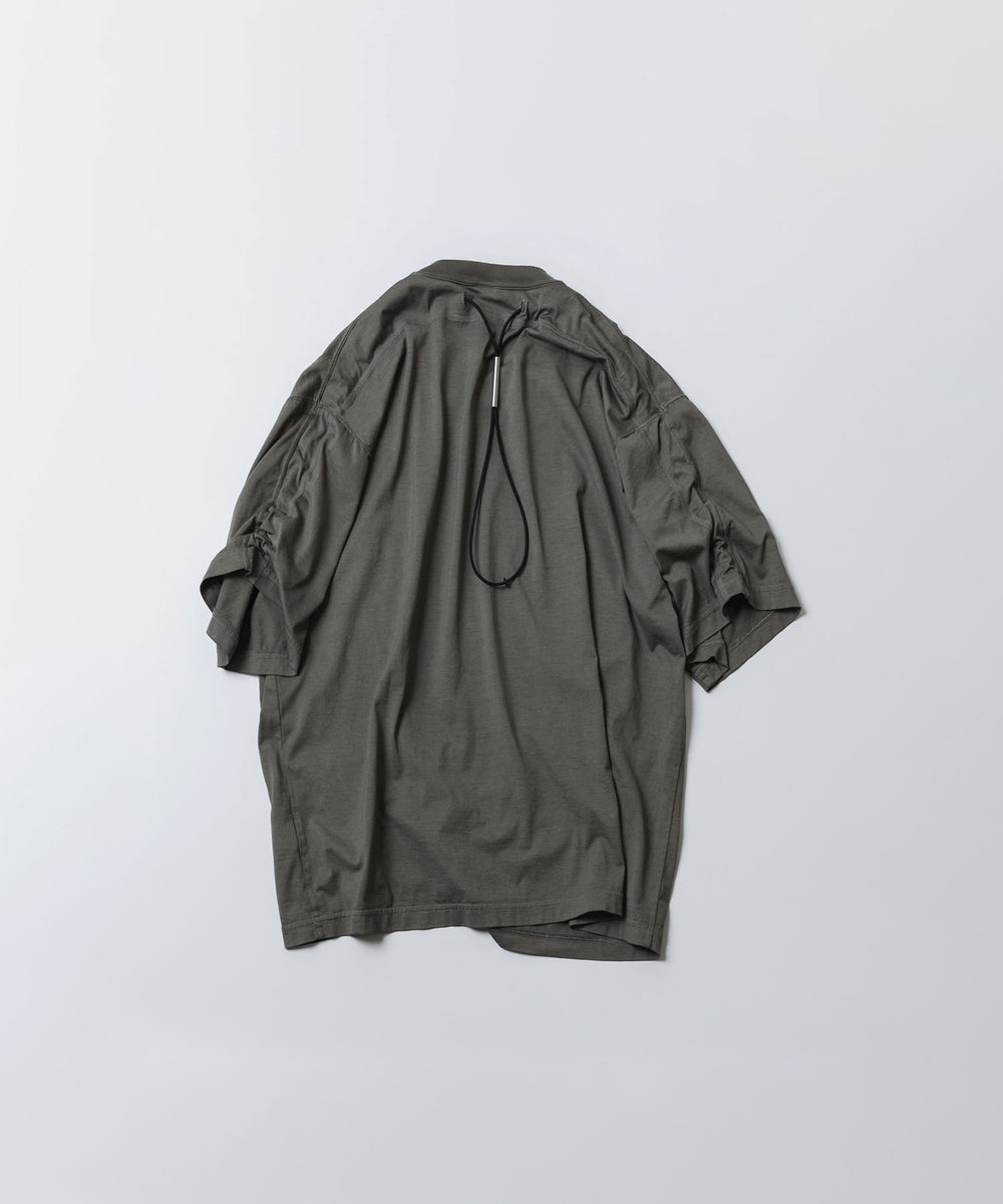 VEIN ヴェインの100/3 SUEDE JERSEY DISTRESSED VESSEL S/S TEE - GRAYの公式通販サイトsession福岡セレクトショップ