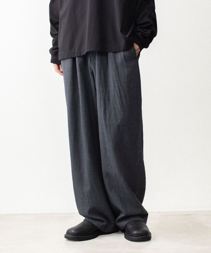VEIN ヴェインのSHRINK WO CLOTH EASY TROUSERS - D.GRAYの公式通販サイトsession福岡セレクトショップ