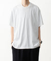 【 VEIN 】100/3 SUEDE JERSEY VESSEL S/S TEE - WHITE