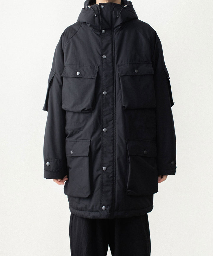 VEIN ヴェインのNY GROSGRAIN PADDED OVERCOAT - BLACKの公式通販サイトsession福岡セレクトショップ