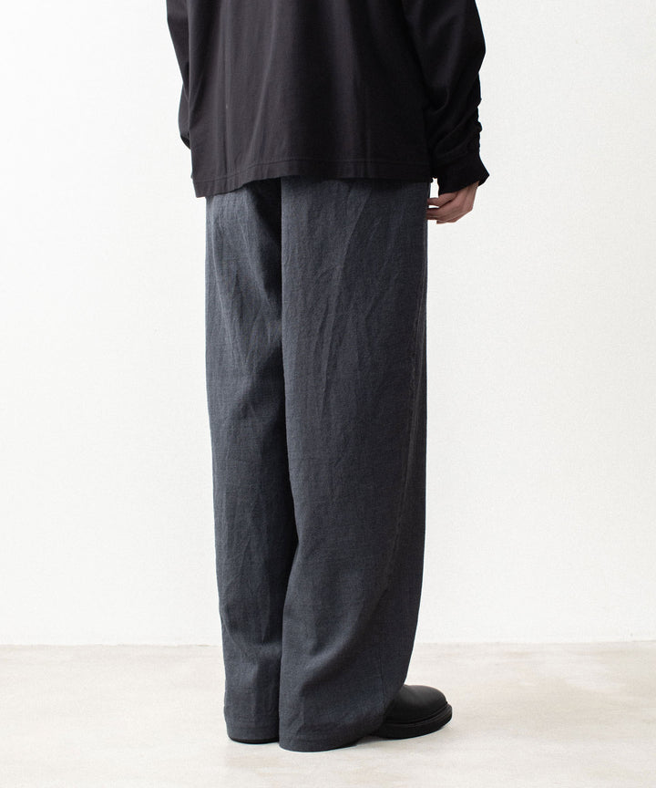 VEIN ヴェインのSHRINK WO CLOTH EASY TROUSERS - D.GRAYの公式通販サイトsession福岡セレクトショップ