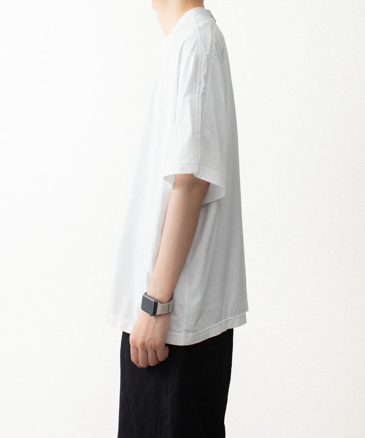 VEIN ヴェインの100/3 SUEDE JERSEY VESSEL S/S TEE - WHITEの公式通販サイトsession福岡セレクトショップ