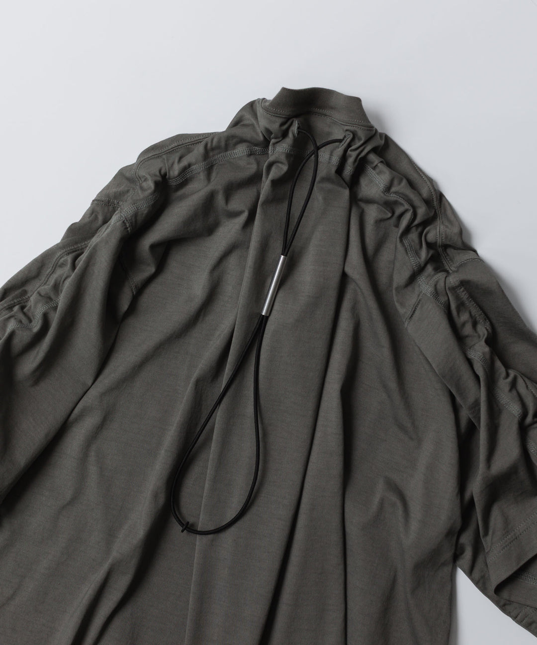 VEIN ヴェインの100/3 SUEDE JERSEY DISTRESSED VESSEL S/S TEE - GRAYの公式通販サイトsession福岡セレクトショップ