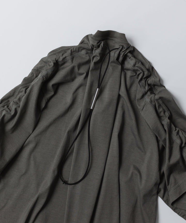 VEIN ヴェインの100/3 SUEDE JERSEY DISTRESSED VESSEL S/S TEE - GRAYの公式通販サイトsession福岡セレクトショップ