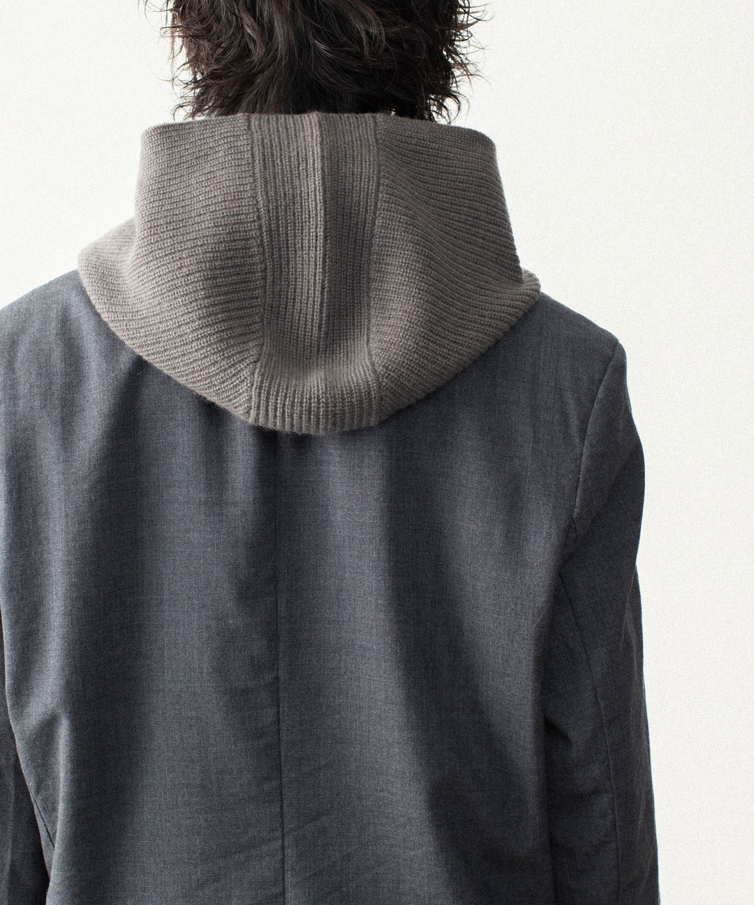 VEIN ヴェインのWOOL CASHMERE KNIT BALACLAVA - KHAKI GRAYの公式通販サイトsession福岡セレクトショップ