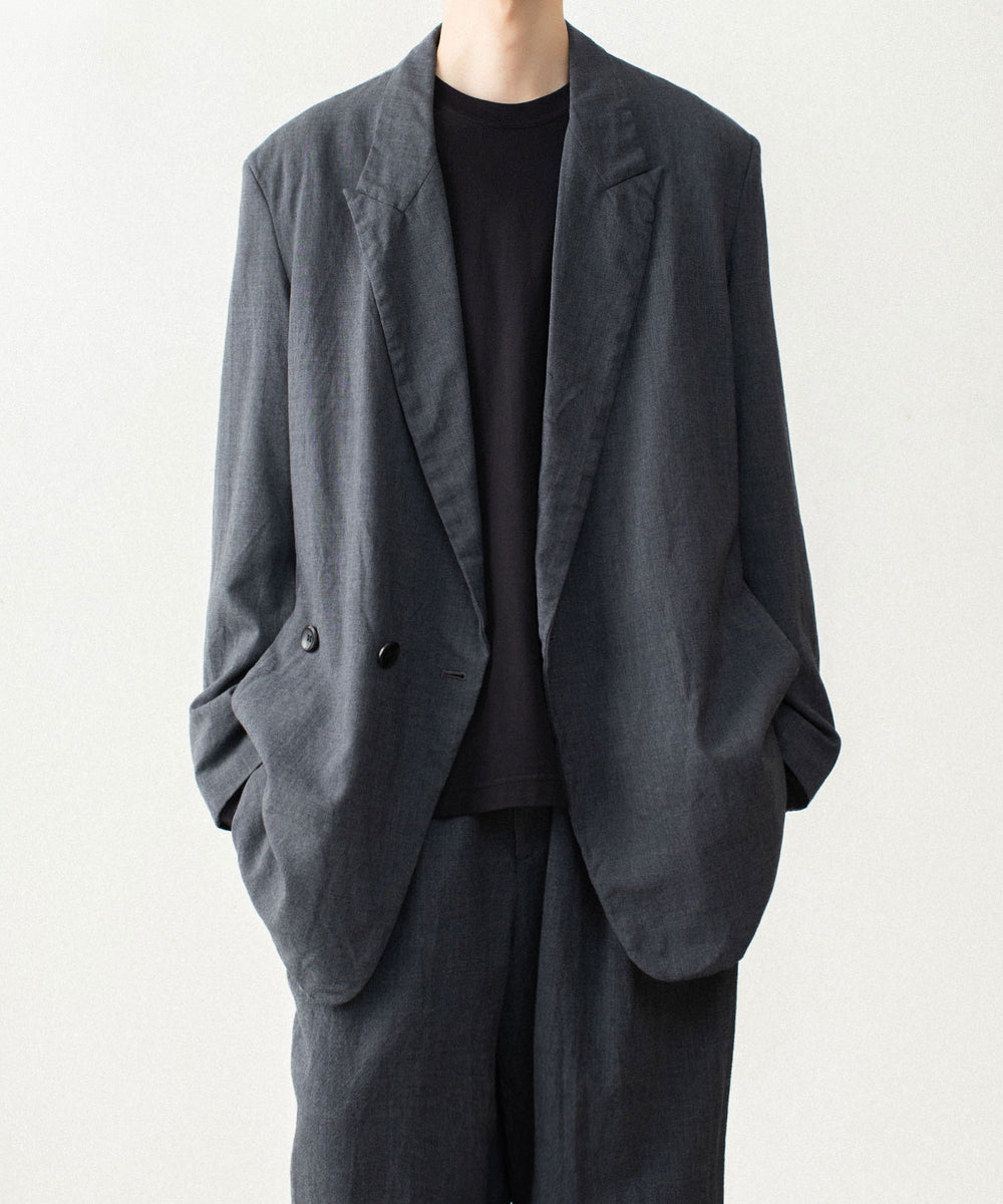 VEIN ヴェインのSHRINK WO CLOTH OVER JACKET - D.GRAYの公式通販サイトsession福岡セレクトショップ