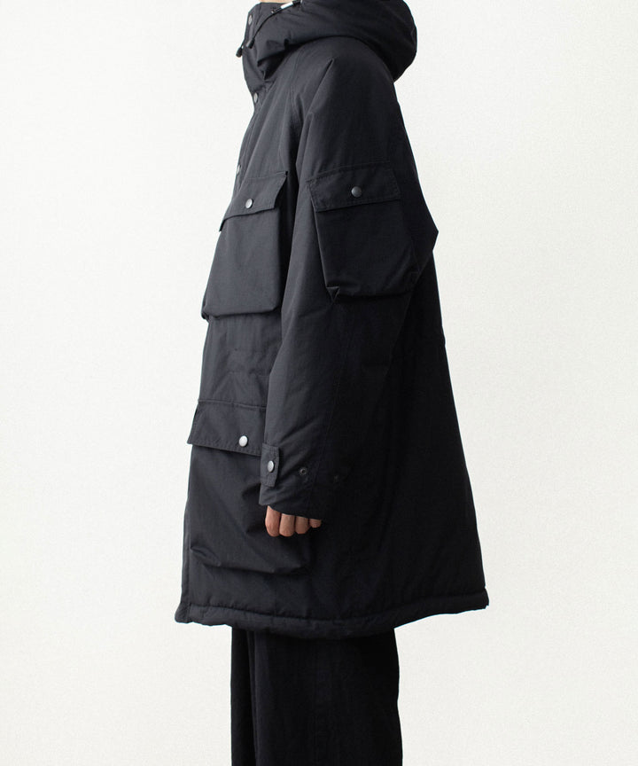 VEIN ヴェインのNY GROSGRAIN PADDED OVERCOAT - BLACKの公式通販サイトsession福岡セレクトショップ