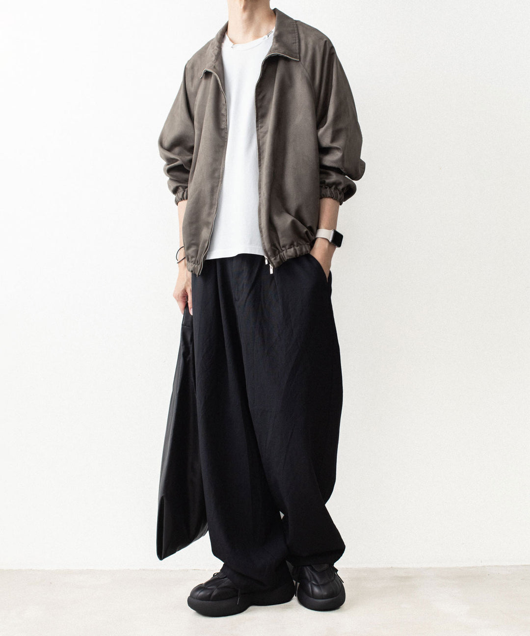 VEIN ヴェインの100/3 SUEDE JERSEY PIERCED S/S TEE - WHITEの公式通販サイトsession福岡セレクトショップ
