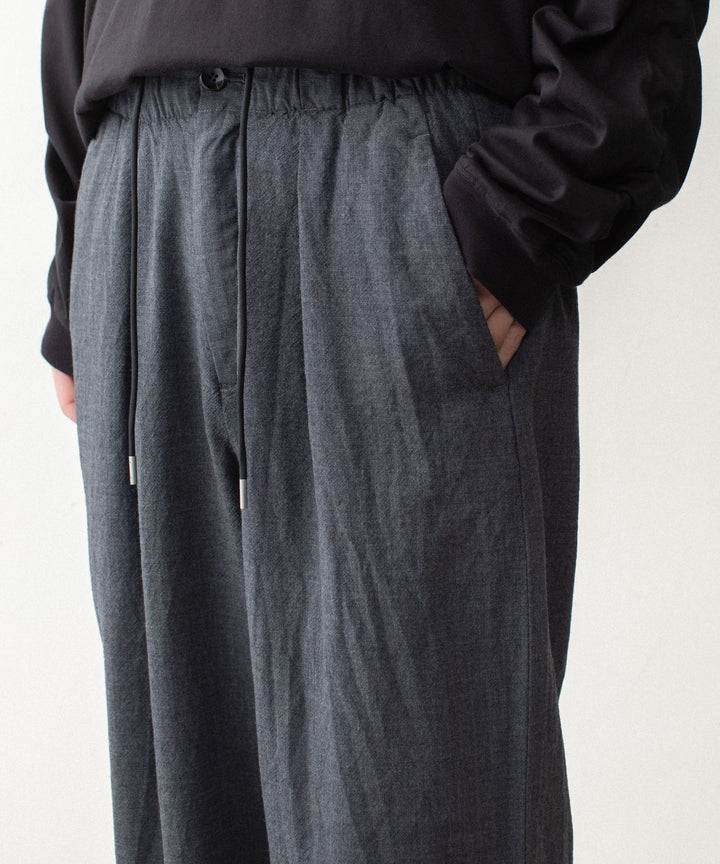 VEIN ヴェインのSHRINK WO CLOTH EASY TROUSERS - D.GRAYの公式通販サイトsession福岡セレクトショップ