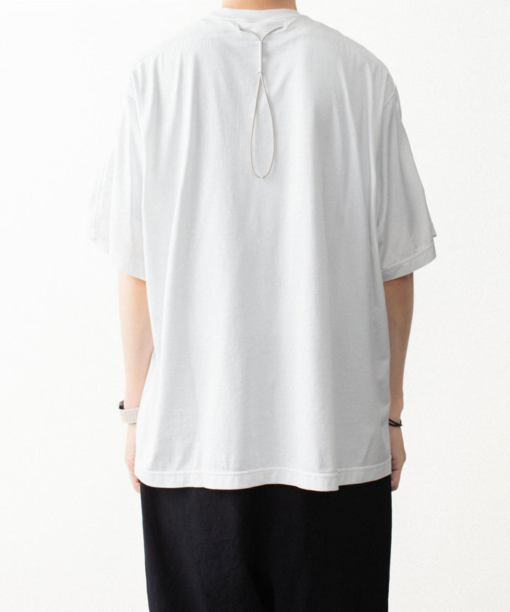 VEIN ヴェインの100/3 SUEDE JERSEY VESSEL S/S TEE - WHITEの公式通販サイトsession福岡セレクトショップ