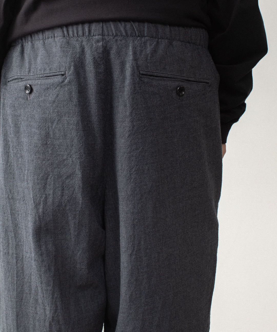 VEIN ヴェインのSHRINK WO CLOTH EASY TROUSERS - D.GRAYの公式通販サイトsession福岡セレクトショップ