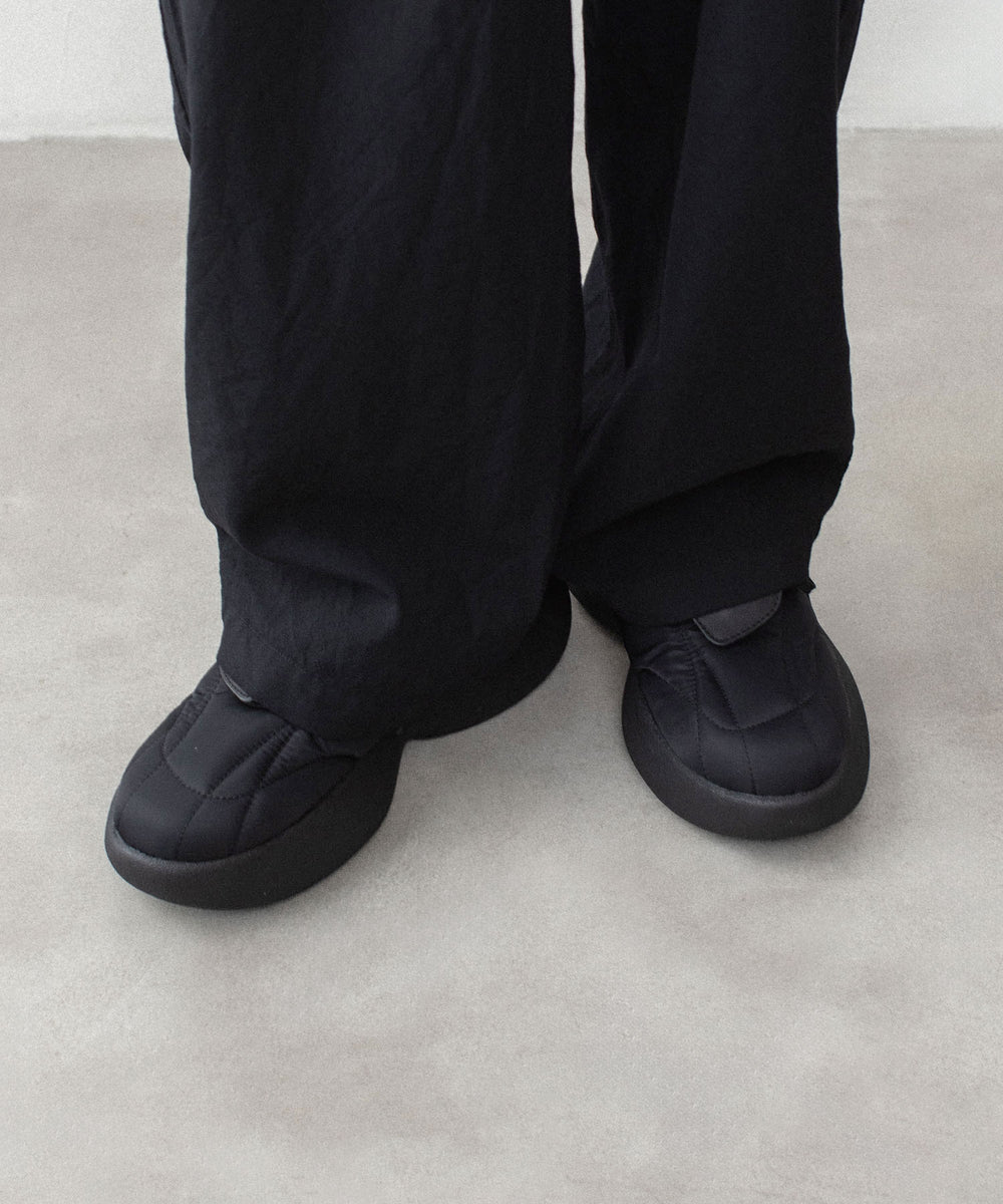 VEIN ヴェインのNY TWILL PUFFER CLEAT TRAINER - BLACKの公式通販サイトsession福岡セレクトショップ