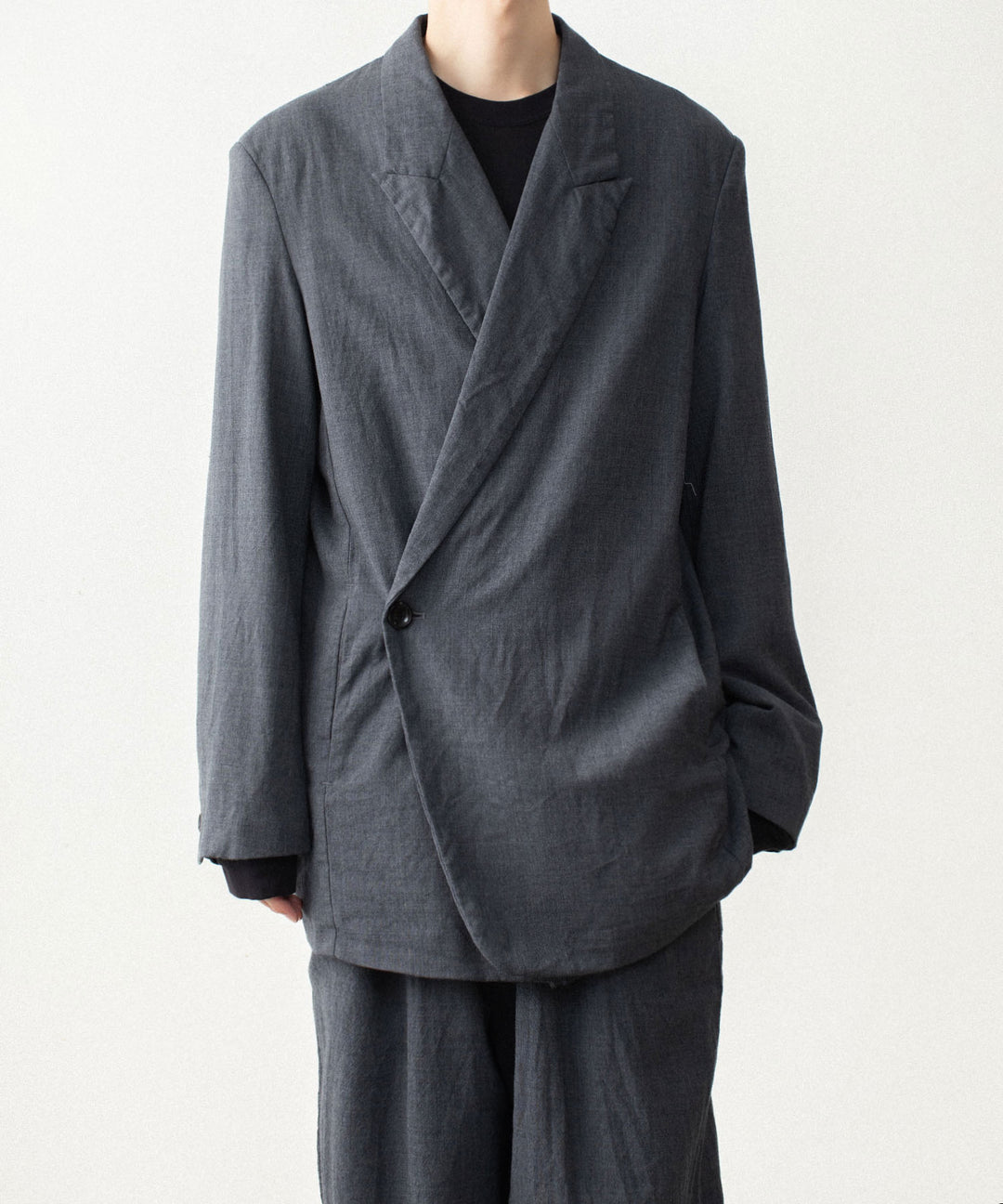 VEIN ヴェインのSHRINK WO CLOTH OVER JACKET - D.GRAYの公式通販サイトsession福岡セレクトショップ