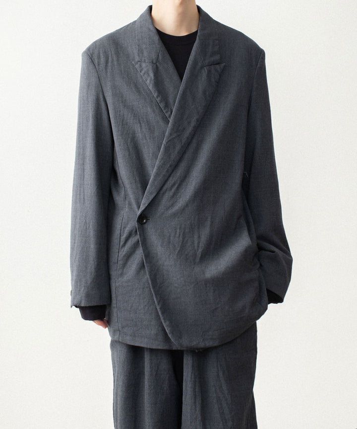VEIN ヴェインのSHRINK WO CLOTH OVER JACKET - D.GRAYの公式通販サイトsession福岡セレクトショップ