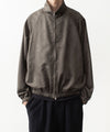 【 VEIN 】SYNTHETIC SUEDE TRACK JACKET - KHAKI
