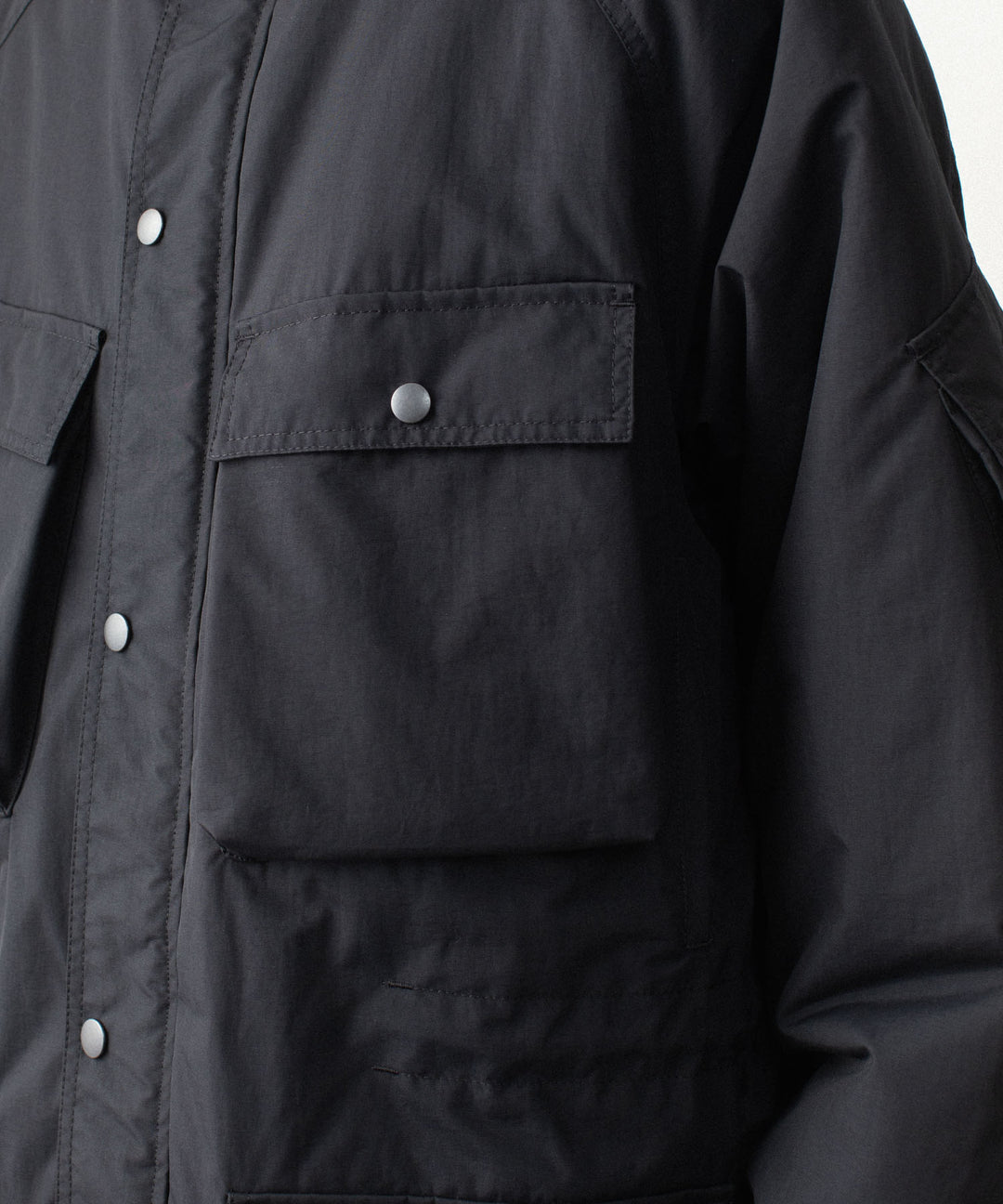 VEIN ヴェインのNY GROSGRAIN PADDED OVERCOAT - BLACKの公式通販サイトsession福岡セレクトショップ