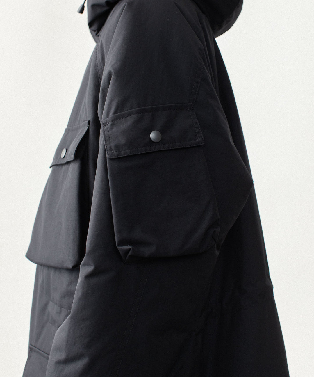 VEIN ヴェインのNY GROSGRAIN PADDED OVERCOAT - BLACKの公式通販サイトsession福岡セレクトショップ