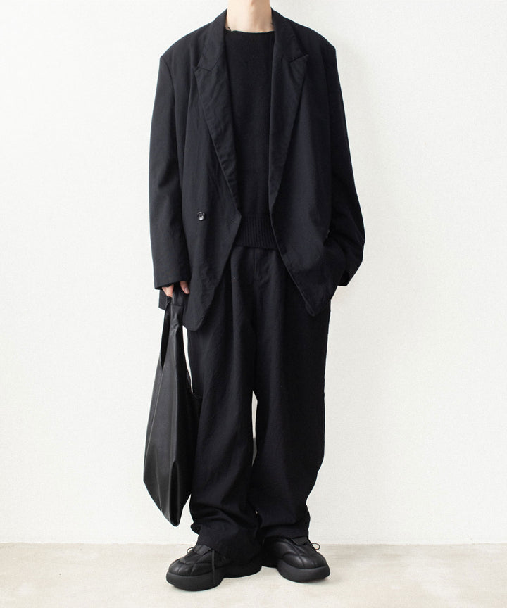 VEIN ヴェインのWOOL CASHMERE KNIT DISTRESSED PULLOVER - BLACKの公式通販サイトsession福岡セレクトショップ