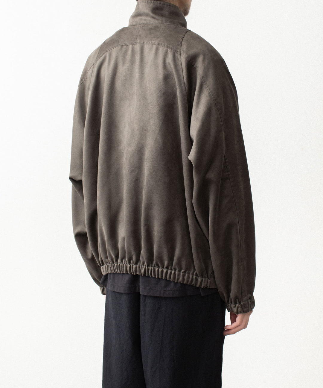 VEIN ヴェインのSYNTHETIC SUEDE TRACK JACKET - KHAKIの公式通販サイトsession福岡セレクトショップ