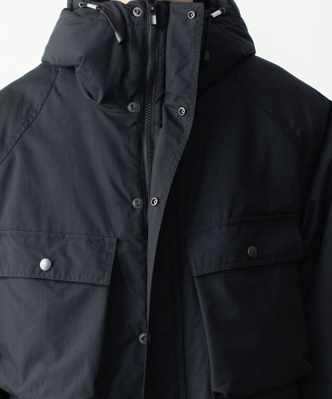 VEIN ヴェインのNY GROSGRAIN PADDED OVERCOAT - BLACKの公式通販サイトsession福岡セレクトショップ
