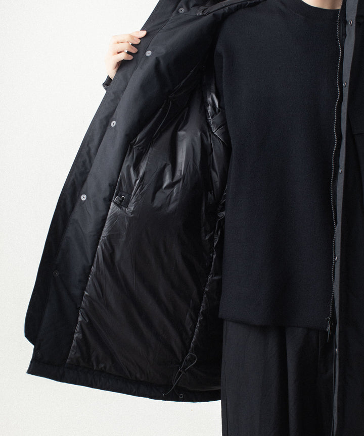 VEIN ヴェインのNY GROSGRAIN PADDED OVERCOAT - BLACKの公式通販サイトsession福岡セレクトショップ