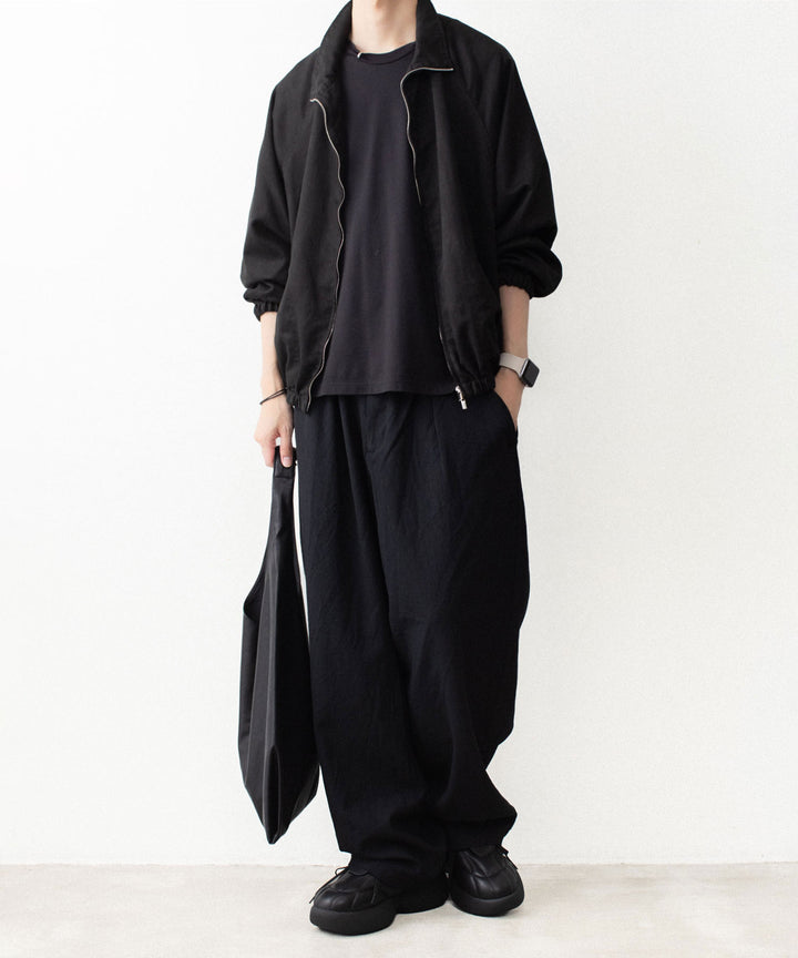 VEIN ヴェインの100/3 SUEDE JERSEY PIERCED S/S TEE - BLACKの公式通販サイトsession福岡セレクトショップ