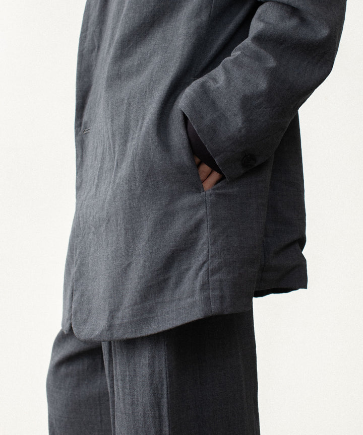VEIN ヴェインのSHRINK WO CLOTH OVER JACKET - D.GRAYの公式通販サイトsession福岡セレクトショップ