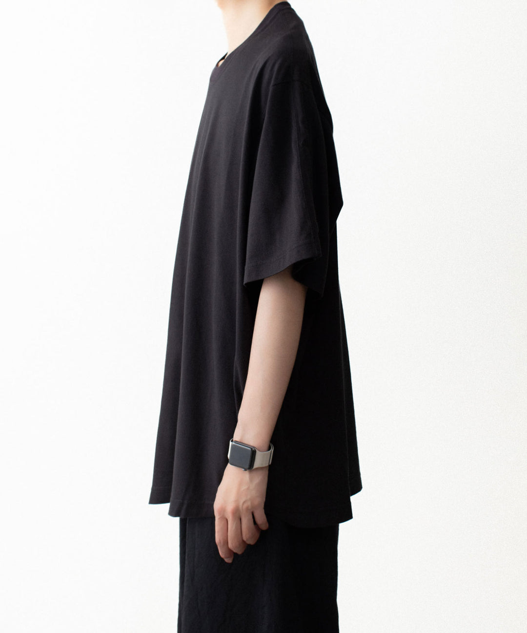 VEIN ヴェインの100/3 SUEDE JERSEY VESSEL S/S TEE - BLACKの公式通販サイトsession福岡セレクトショップ