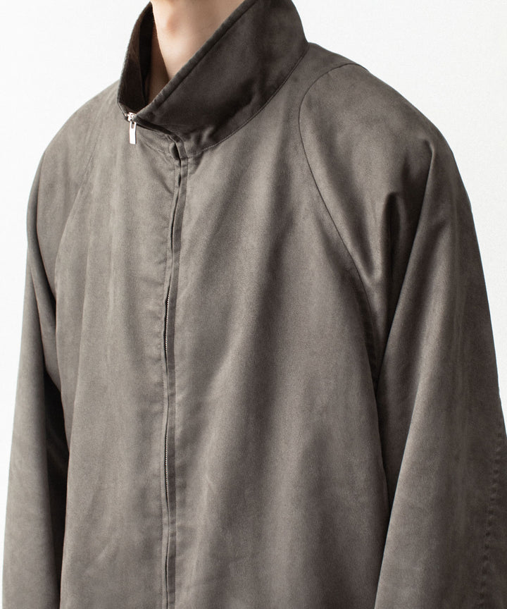 VEIN ヴェインのSYNTHETIC SUEDE TRACK JACKET - KHAKIの公式通販サイトsession福岡セレクトショップ