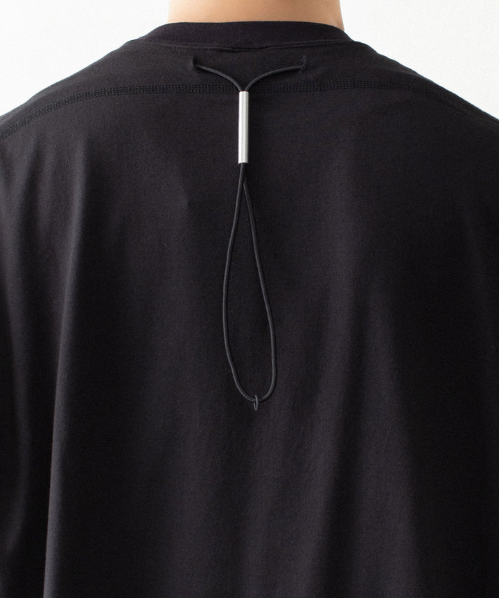 VEIN ヴェインの100/3 SUEDE JERSEY VESSEL S/S TEE - BLACKの公式通販サイトsession福岡セレクトショップ