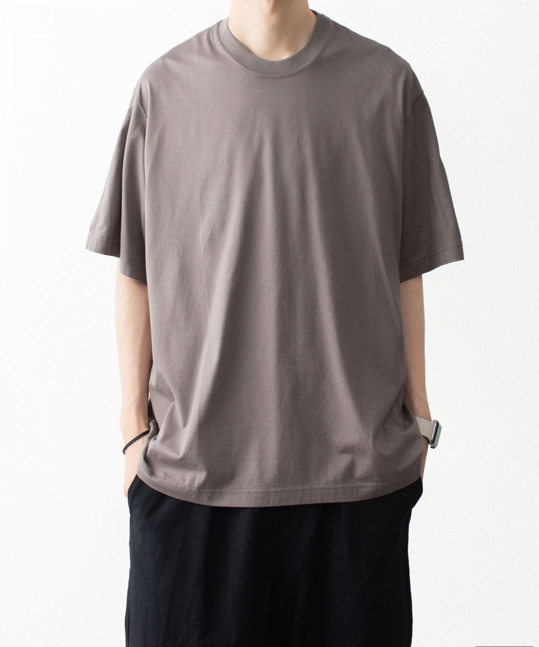 VEIN ヴェインの100/3 SUEDE JERSEY VESSEL S/S TEE - L.BROWNの公式通販サイトsession福岡セレクトショップ