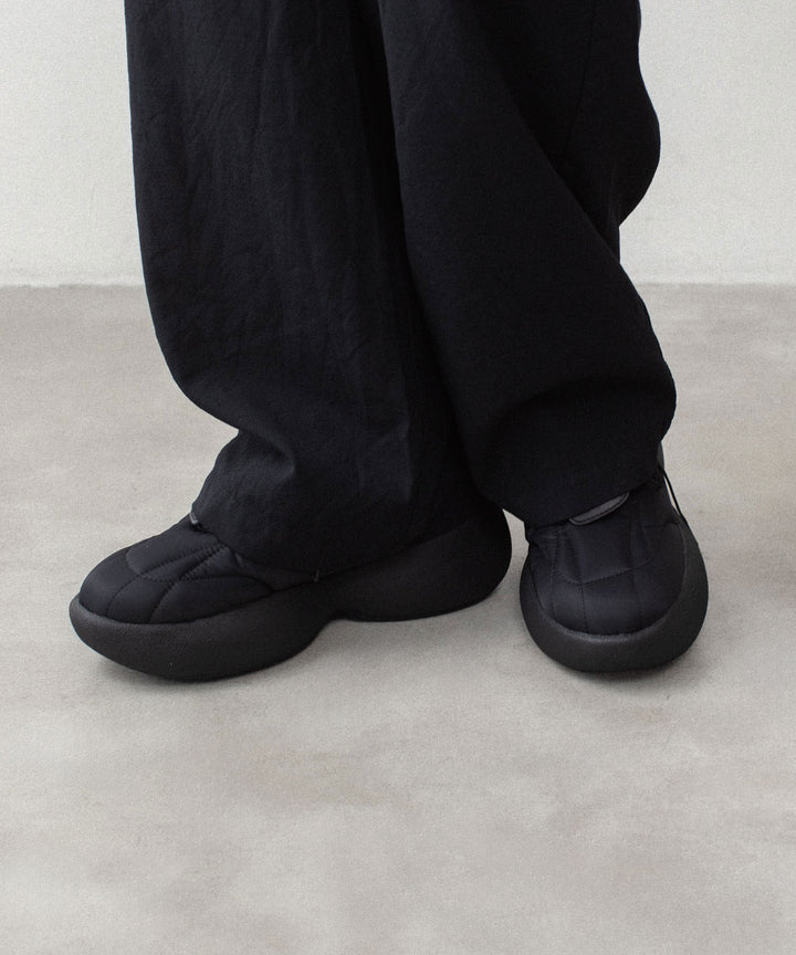 VEIN ヴェインのNY TWILL PUFFER CLEAT TRAINER - BLACKの公式通販サイトsession福岡セレクトショップ