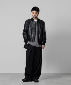 ssstein(シュタイン)の24AWコレクション OVERTUCKED EXTRA WIDE TROUSERS - BLACK 公式通販サイトsession福岡セレクトショップ