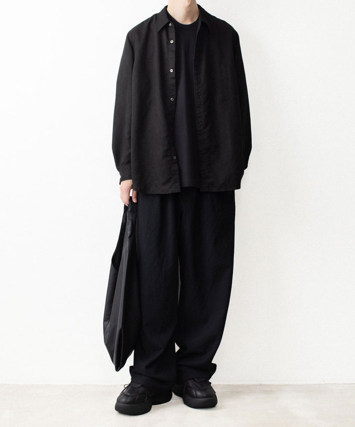 VEIN ヴェインの100/3 SUEDE JERSEY VESSEL S/S TEE - BLACKの公式通販サイトsession福岡セレクトショップ