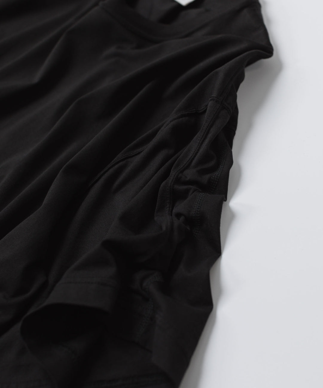 VEIN ヴェイン 100/3 SUEDE JERSEY VESSEL S/S TEEのBLACK公式通販サイトsession福岡セレクトショップ
