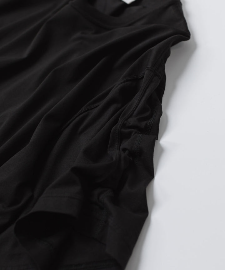 VEIN ヴェイン 100/3 SUEDE JERSEY VESSEL S/S TEEのBLACK公式通販サイトsession福岡セレクトショップ