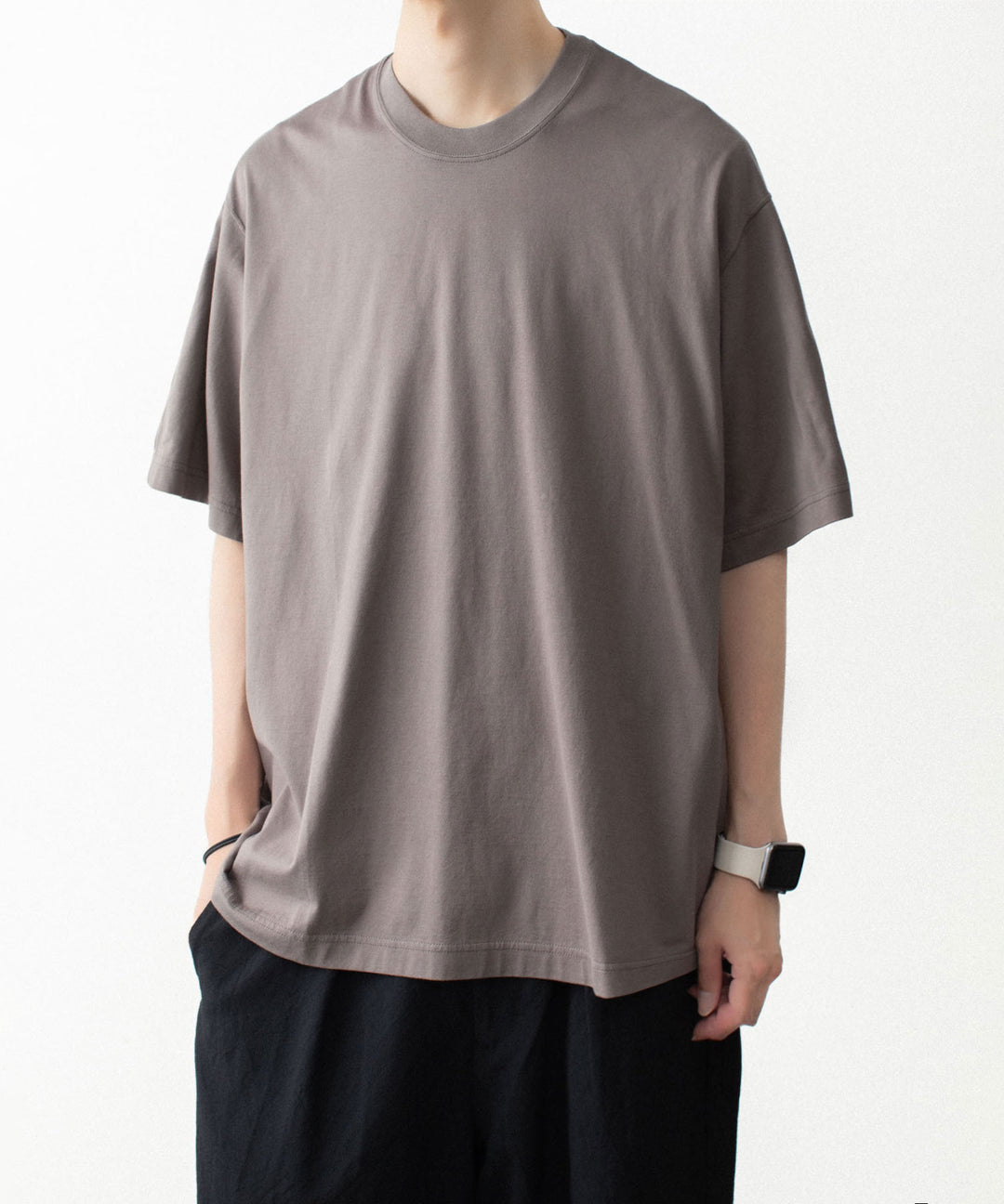 VEIN ヴェインの100/3 SUEDE JERSEY VESSEL S/S TEE - L.BROWNの公式通販サイトsession福岡セレクトショップ