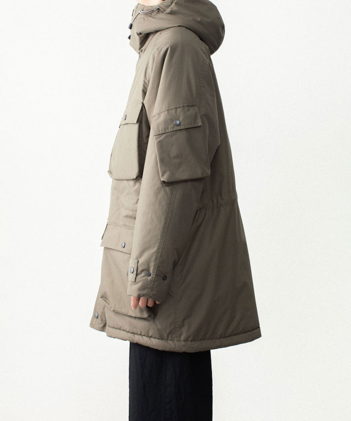 VEIN ヴェインのNY GROSGRAIN PADDED OVERCOAT - KHAKI GRAYの公式通販サイトsession福岡セレクトショップ