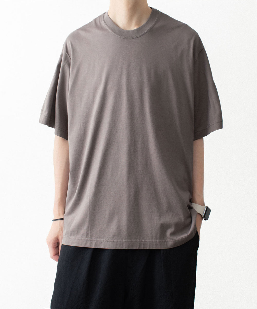 VEIN ヴェインの100/3 SUEDE JERSEY VESSEL S/S TEE - L.BROWNの公式通販サイトsession福岡セレクトショップ
