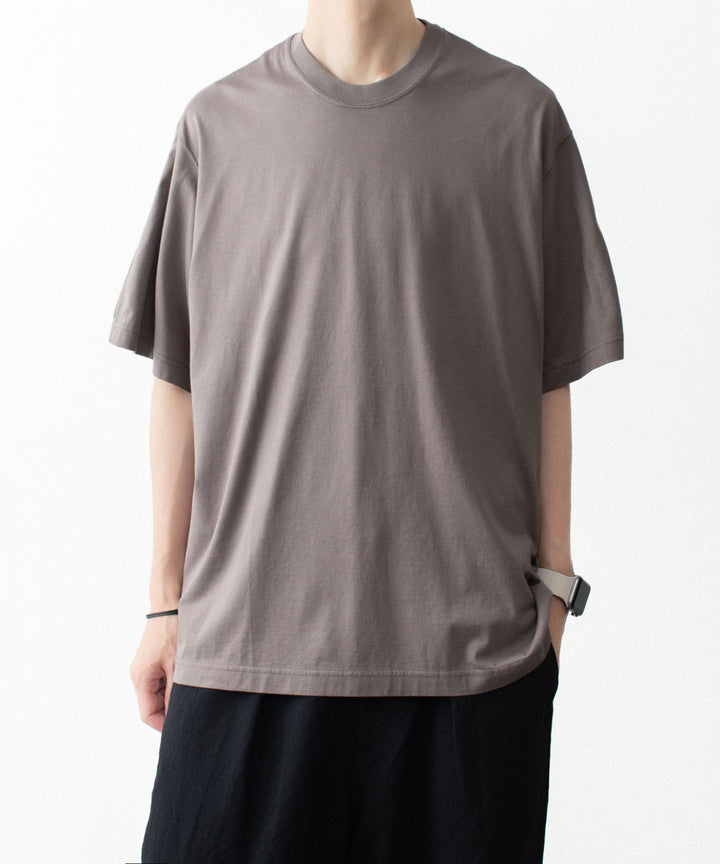 VEIN ヴェインの100/3 SUEDE JERSEY VESSEL S/S TEE - L.BROWNの公式通販サイトsession福岡セレクトショップ