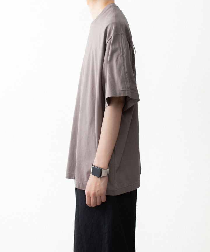 VEIN ヴェインの100/3 SUEDE JERSEY VESSEL S/S TEE - L.BROWNの公式通販サイトsession福岡セレクトショップ
