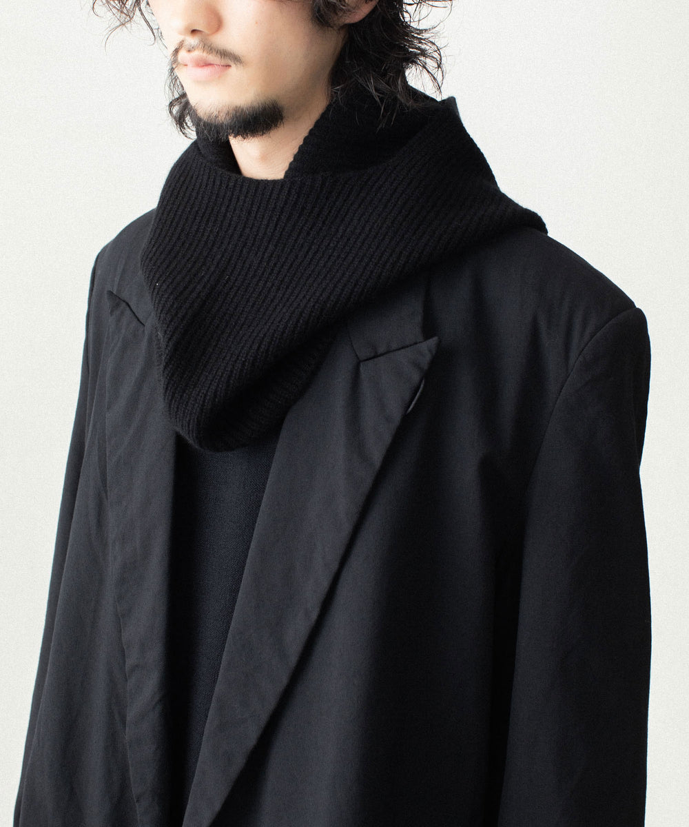 VEIN ヴェインのWOOL CASHMERE KNIT BALACLAVA - BLACKの公式通販サイトsession福岡セレクトショップ