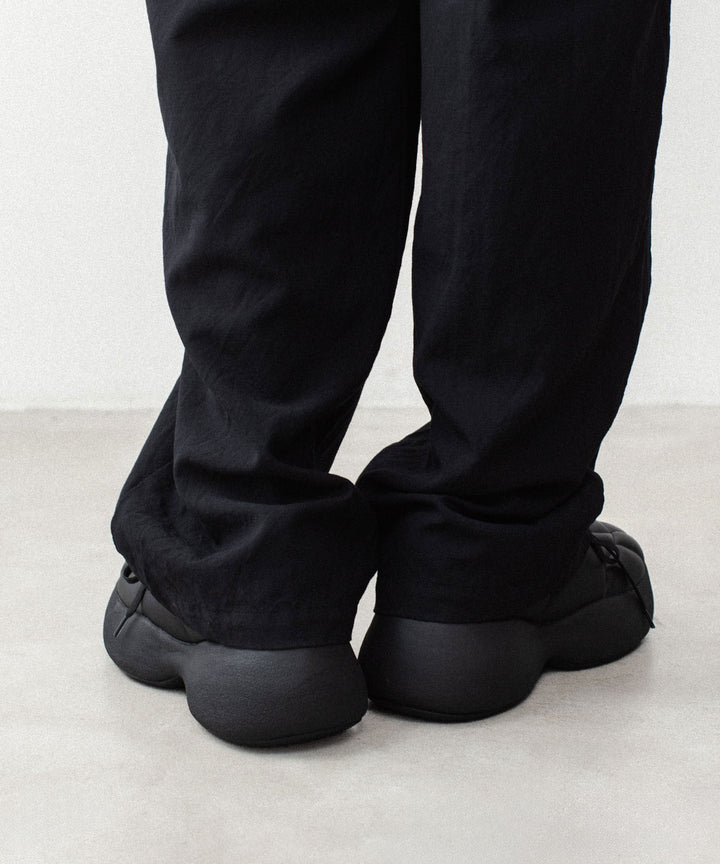 VEIN ヴェインのCOW LEATHER PUFFER CLEAT TRAINER - BLACKの公式通販サイトsession福岡セレクトショップ