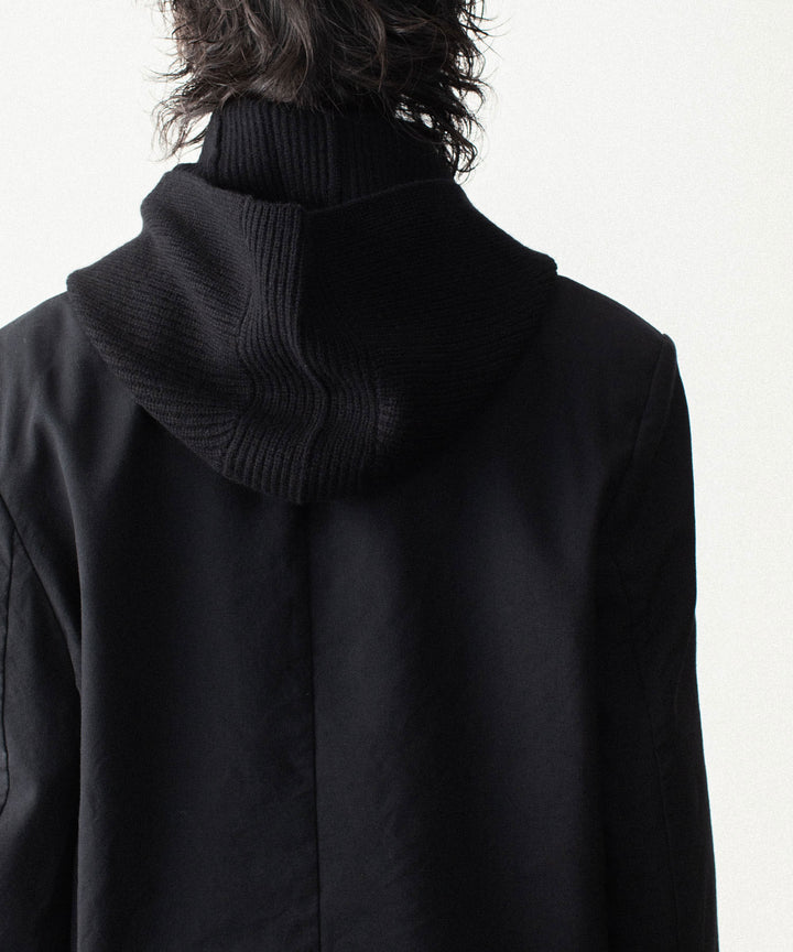 VEIN ヴェインのWOOL CASHMERE KNIT BALACLAVA - BLACKの公式通販サイトsession福岡セレクトショップ