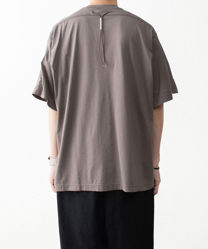 VEIN ヴェインの100/3 SUEDE JERSEY VESSEL S/S TEE - L.BROWNの公式通販サイトsession福岡セレクトショップ
