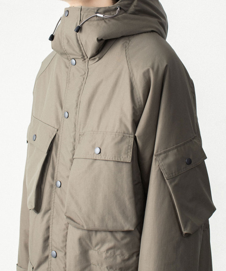 VEIN ヴェインのNY GROSGRAIN PADDED OVERCOAT - KHAKI GRAYの公式通販サイトsession福岡セレクトショップ