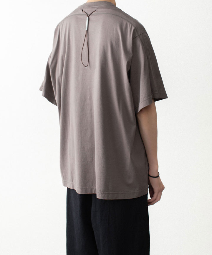 VEIN ヴェインの100/3 SUEDE JERSEY VESSEL S/S TEE - L.BROWNの公式通販サイトsession福岡セレクトショップ